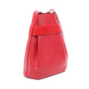 Louis Vuitton Sac de Paul Shoulder Bag Epi Leather Red